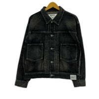 デニムジャケット WASHED DENIM TYPE-2 JACKET 25SS S ブラック