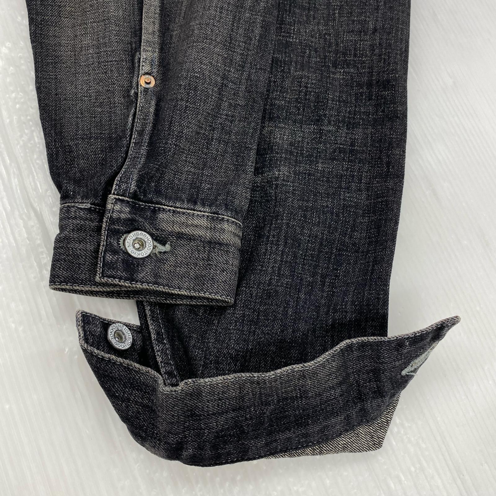 デニムジャケット WASHED DENIM TYPE-2 JACKET 25SS S ブラック