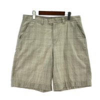ショートパンツ '99 チェックショーツ W36 34 ベージュ