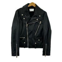 レザージャケット faux Leather Double Riders BLK ブラック
