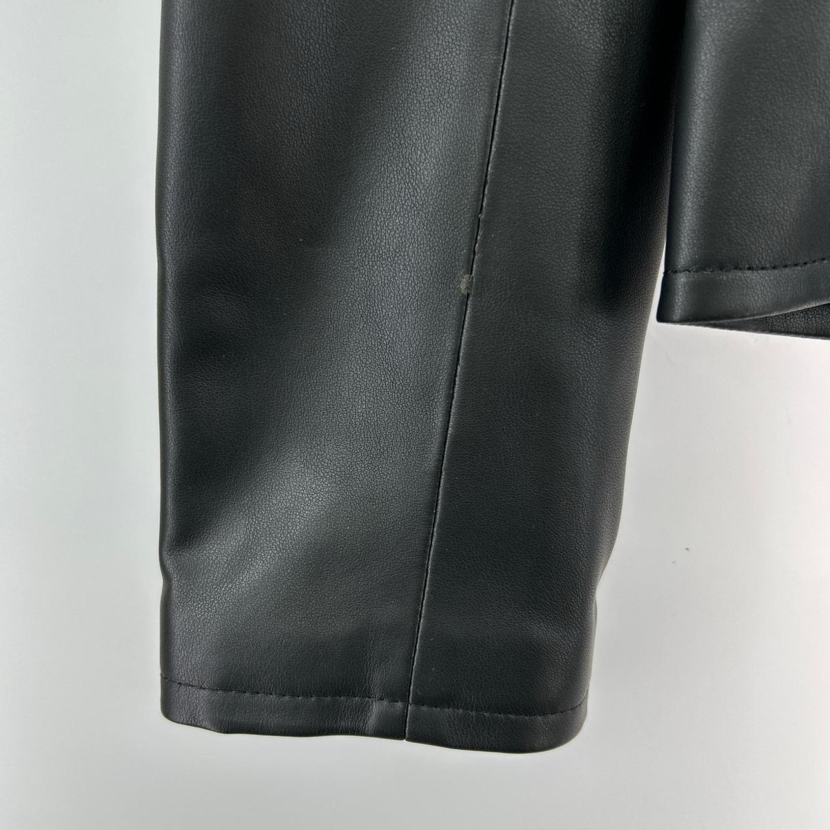 レザージャケット faux Leather Double Riders BLK ブラック