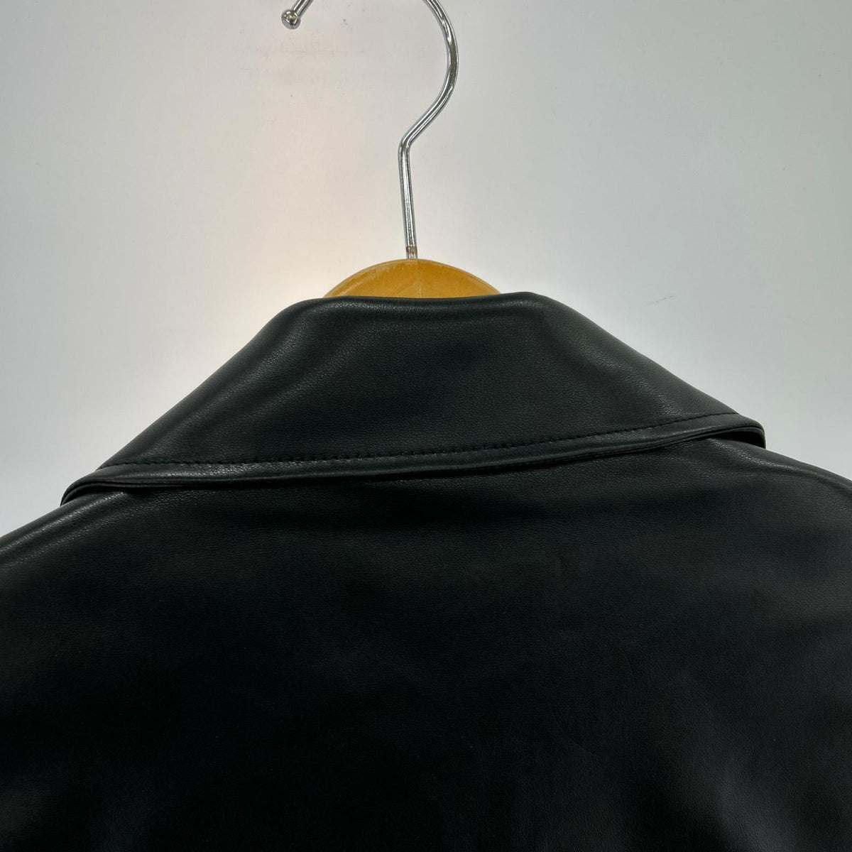 レザージャケット faux Leather Double Riders BLK ブラック