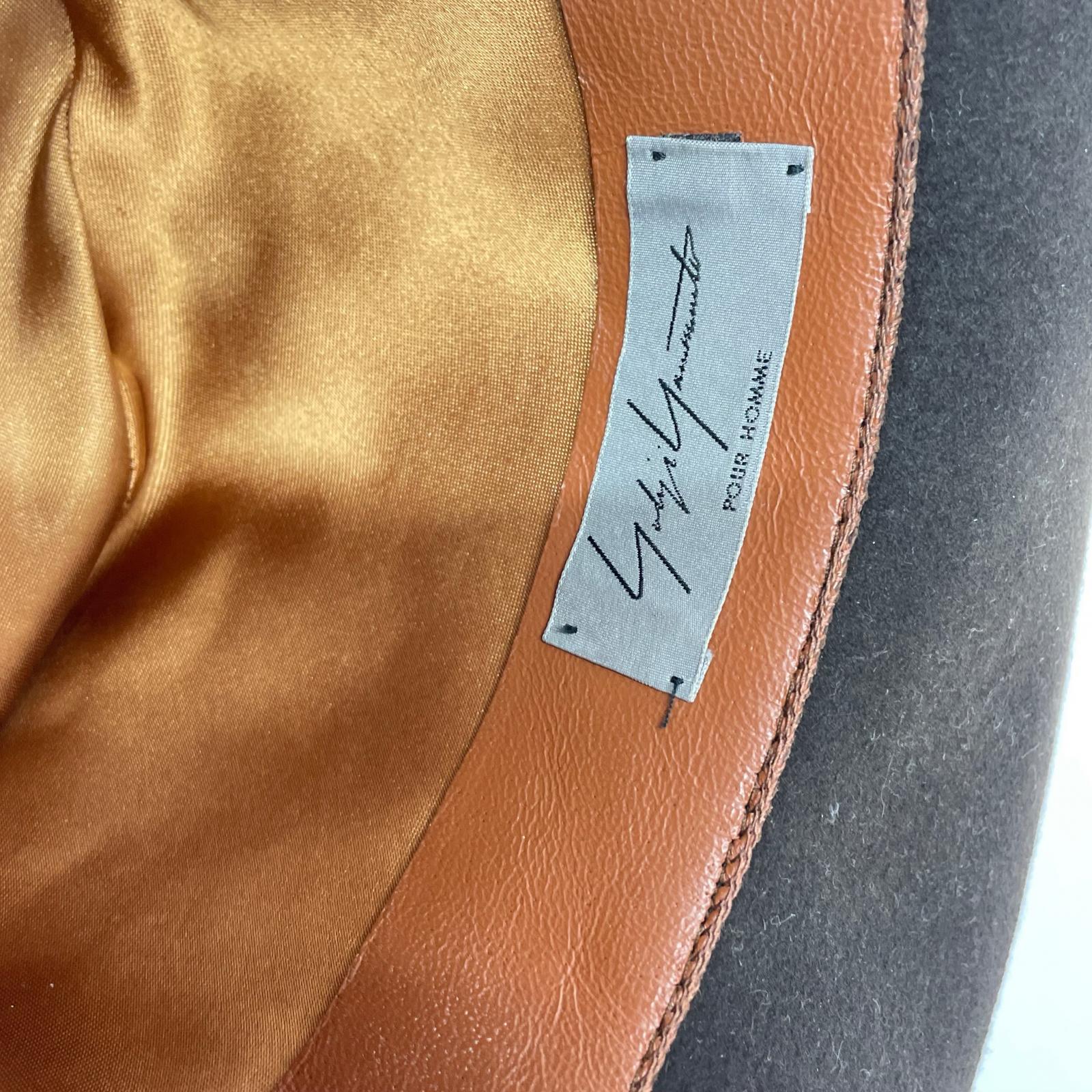 ハット POUR HOMME × Borsalino ウール 茶