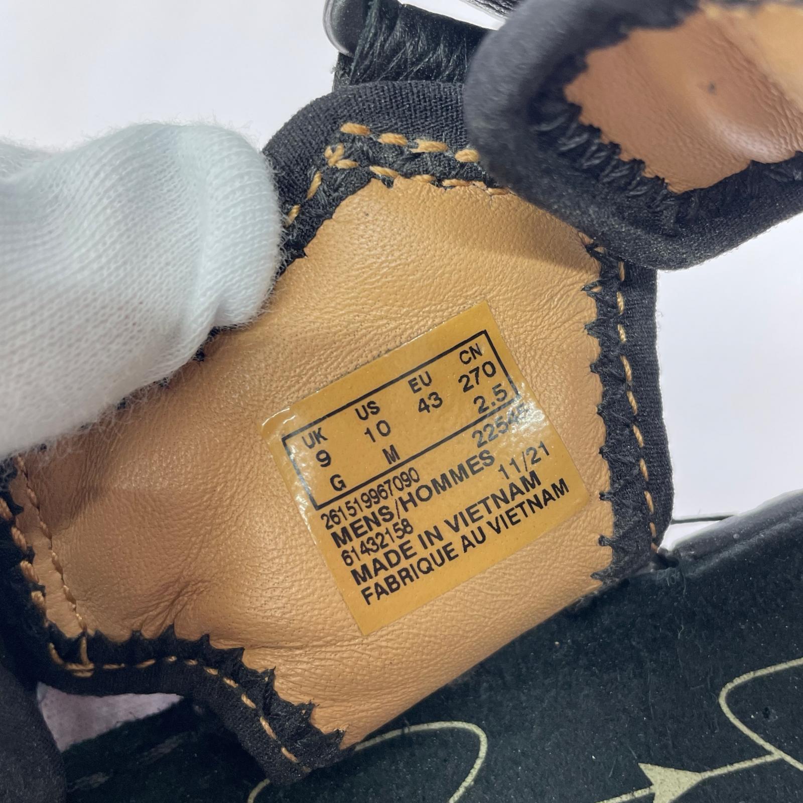 サンダル 旧 Atl Part Leather Sandals BLK UK9 27.5cm (US9 1/2 UK9 EU45) ブラック