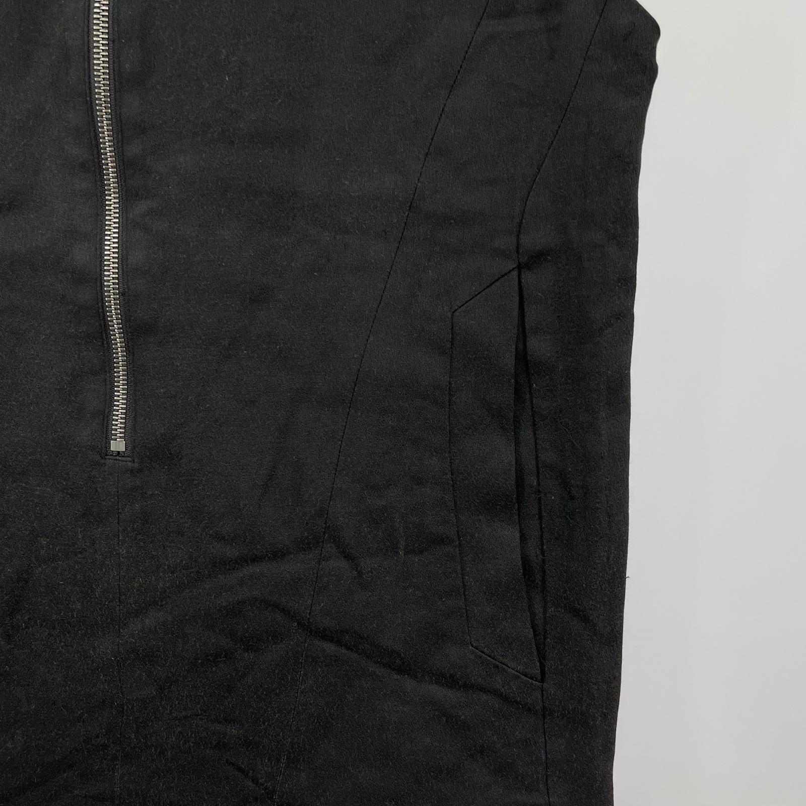 ジャケット 22SS プルオーバーハーフジップベスト BLK ブラック
