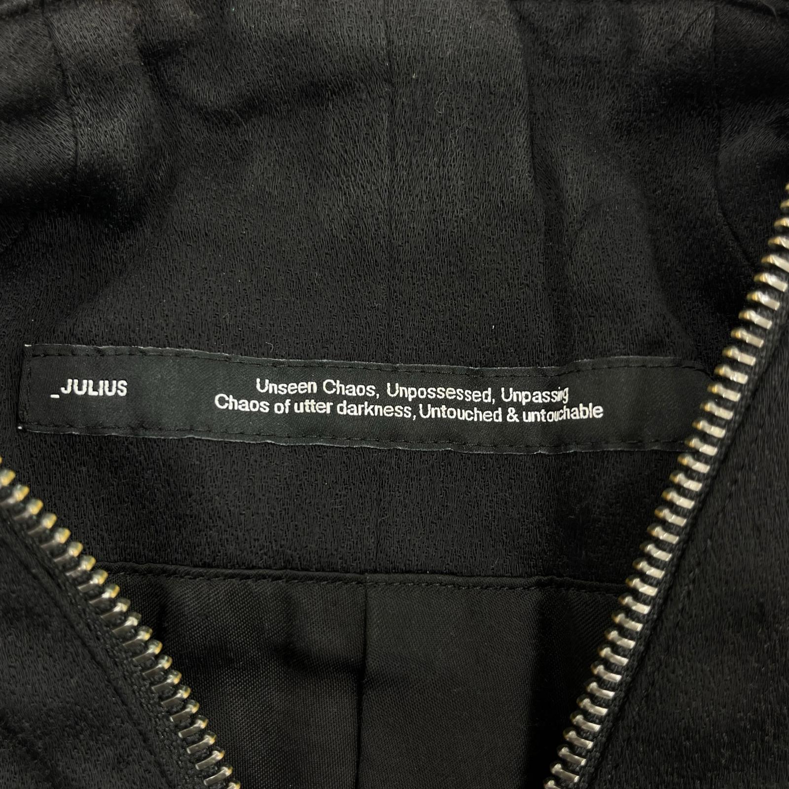 ジャケット 22SS プルオーバーハーフジップベスト BLK ブラック