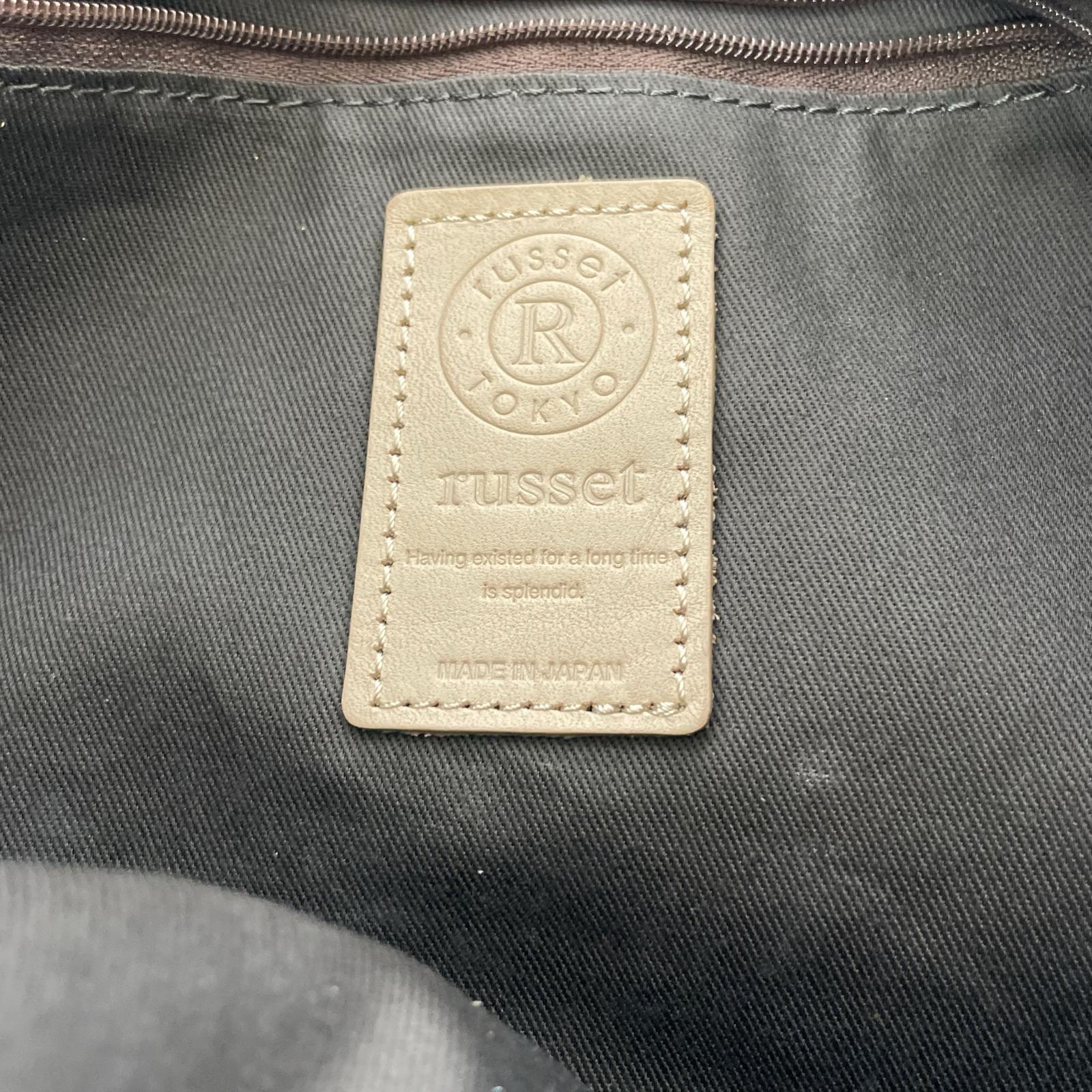 ショルダーバッグ russet 2WAYショルダー LGY グレー