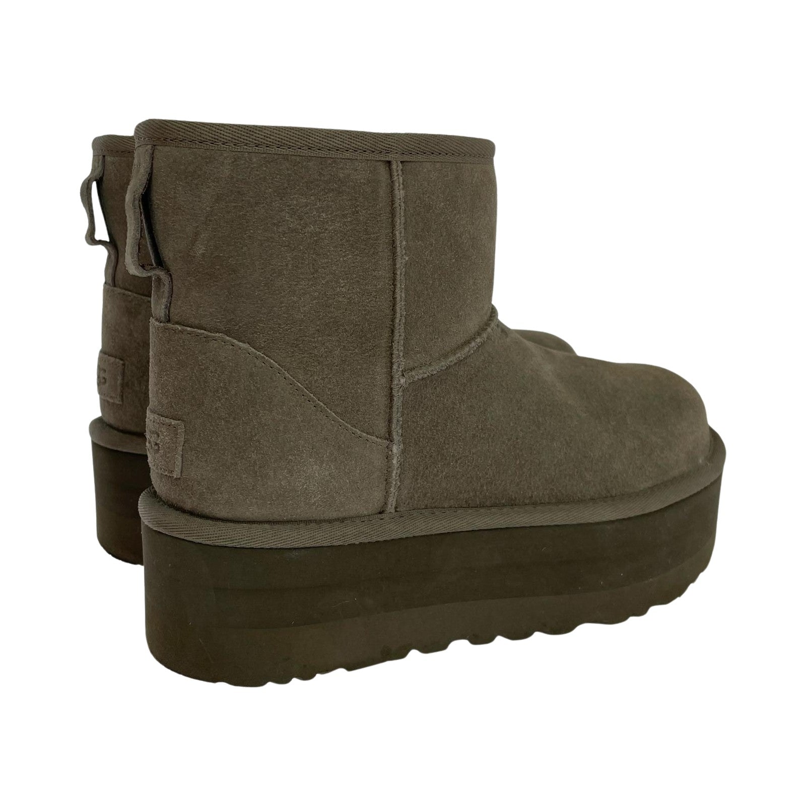 シューズ W CLASSIC MINI PLATFORM 24cm (US6 UK5 1/2 EU38) グレー