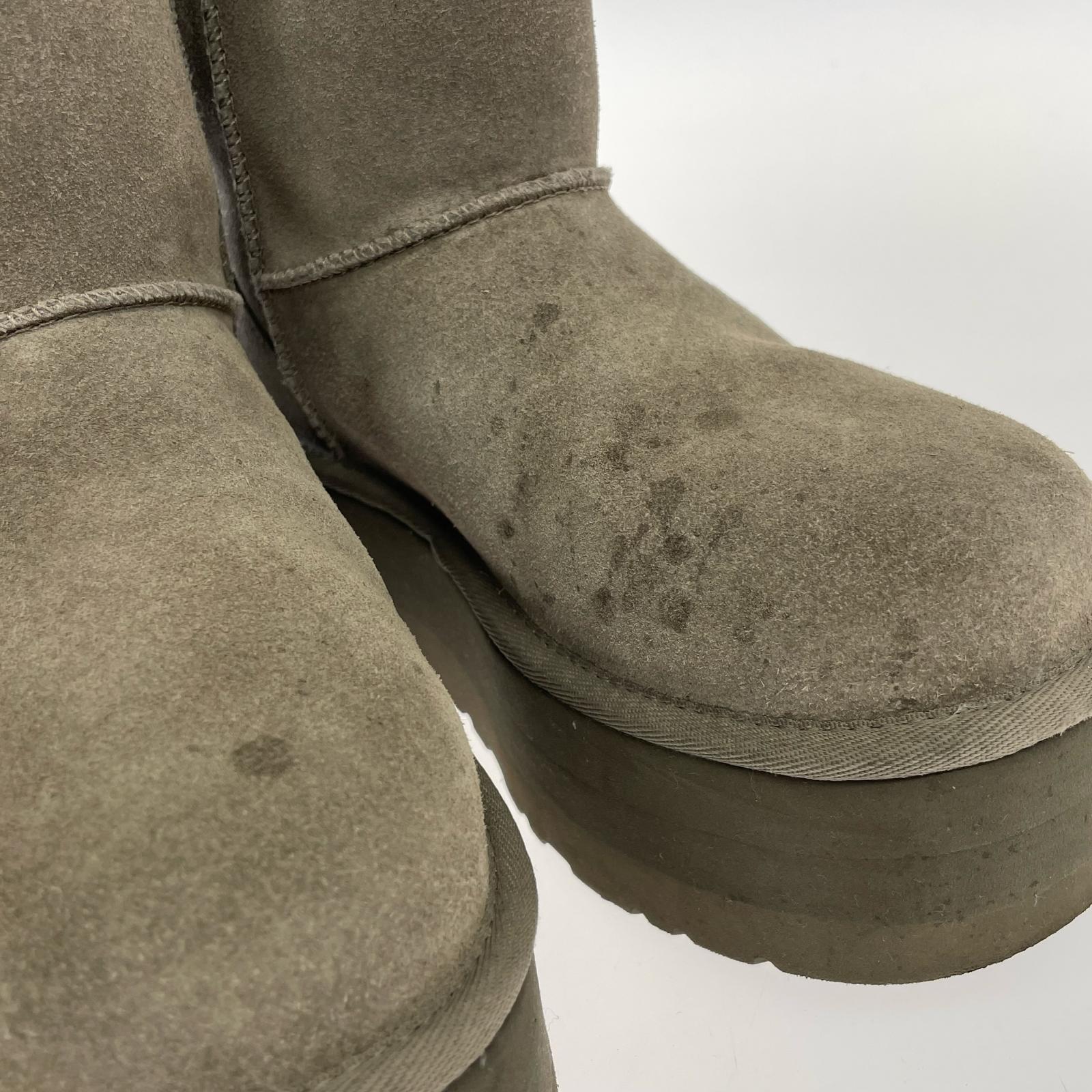 シューズ W CLASSIC MINI PLATFORM 24cm (US6 UK5 1/2 EU38) グレー