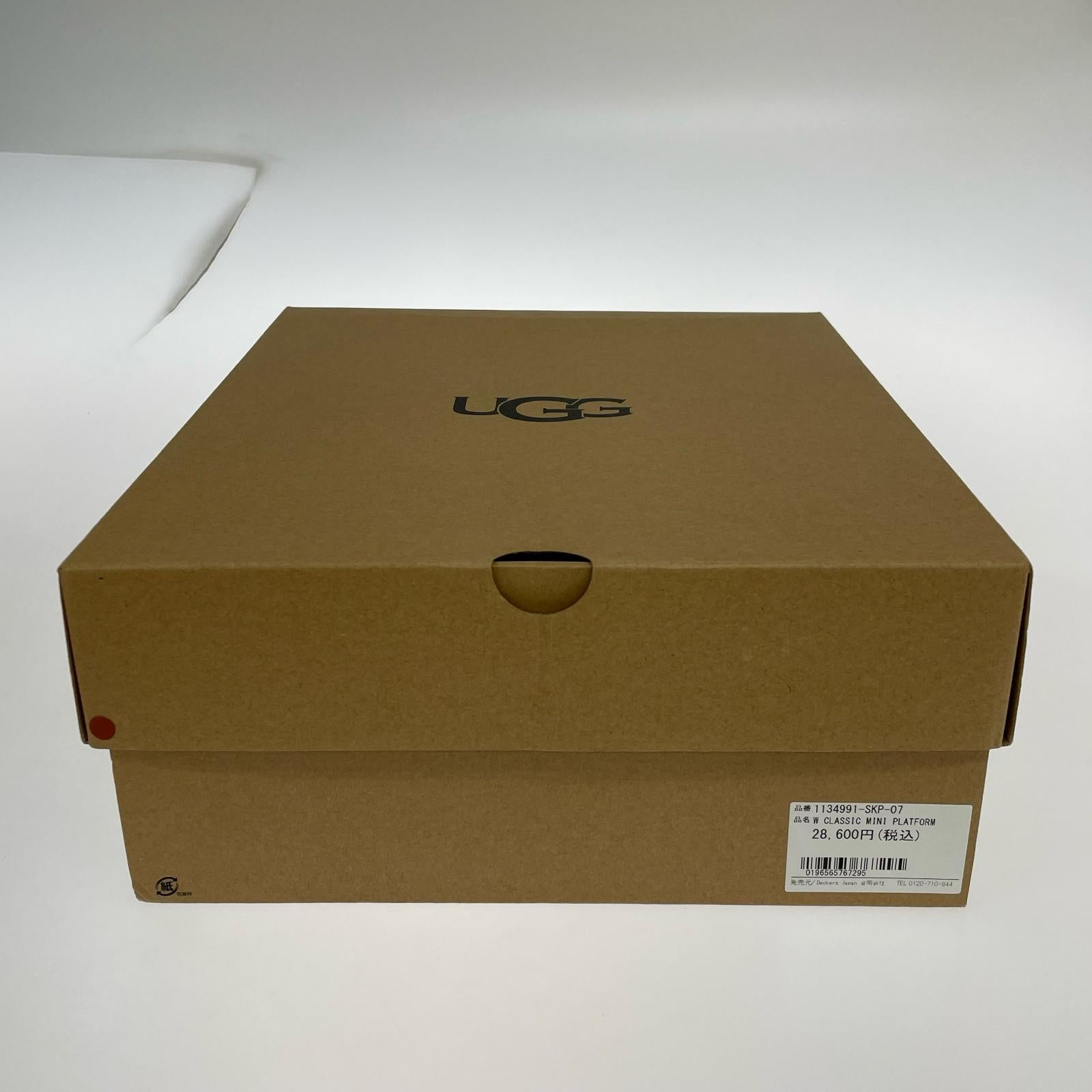 シューズ W CLASSIC MINI PLATFORM 24cm (US6 UK5 1/2 EU38) グレー