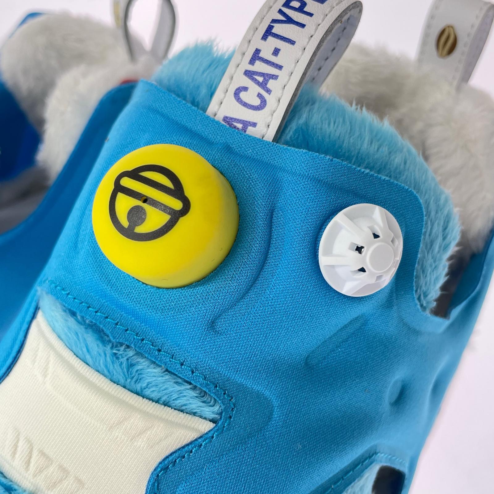 スニーカー DORAEMON×atmos INSTAPUMP FURY OG (28cm) 28cm (US10 UK9 1/2 EU46) ブルー