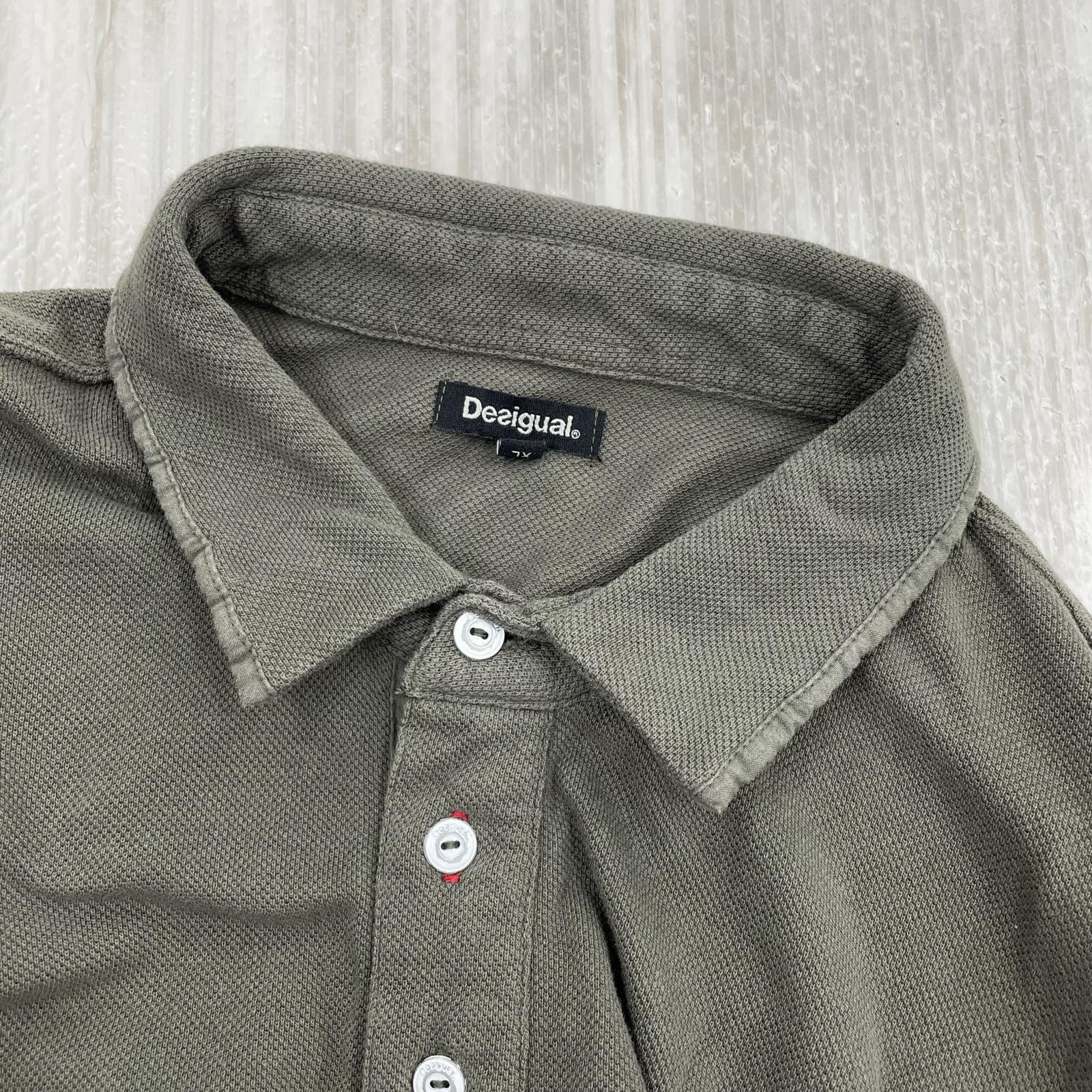 長袖Tシャツ カーキ (XL) カーキ