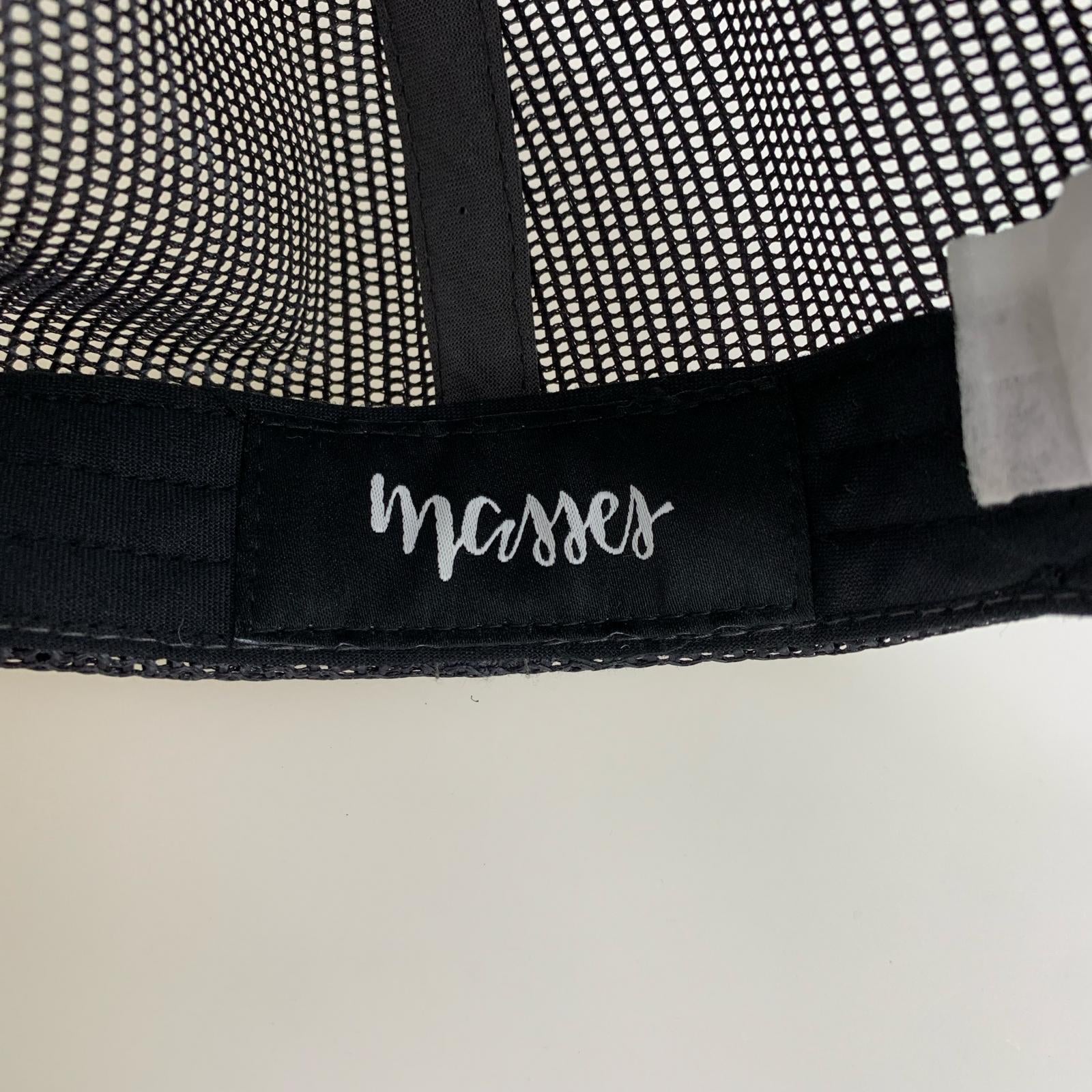 キャップ masses メッシュキャップ グレー