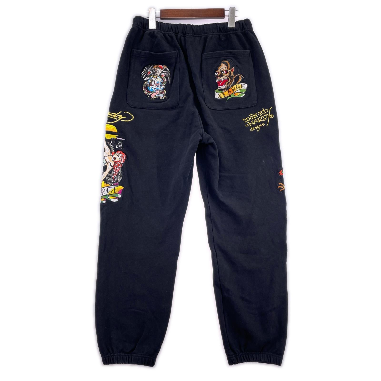 パンツ ×Ed Hardy L ブラック