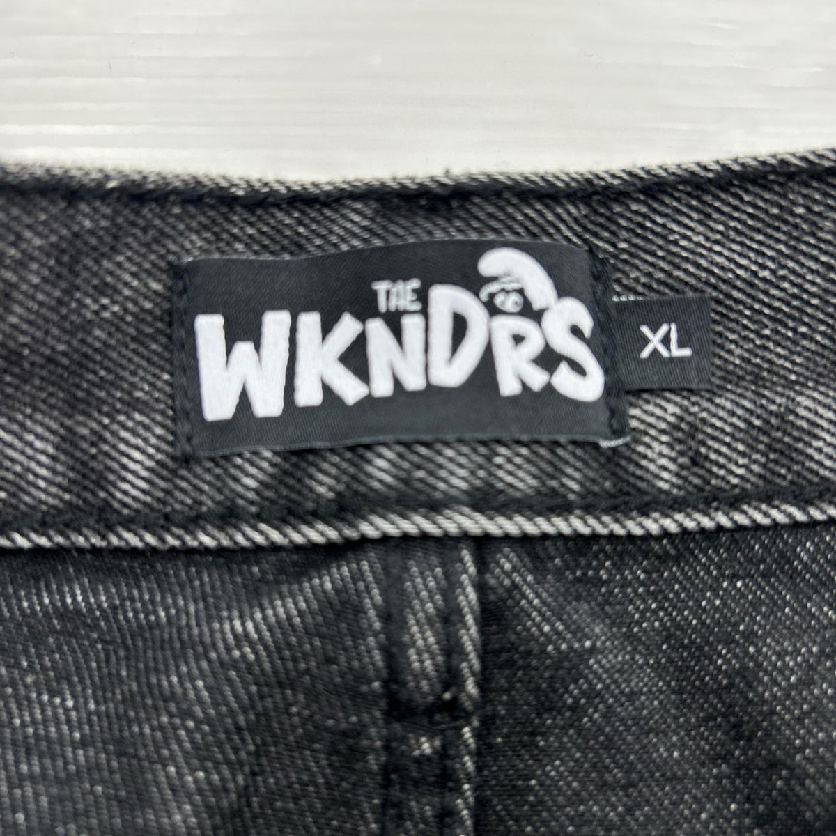 デニムパンツ WKNDRS/BLK/XL ブラック