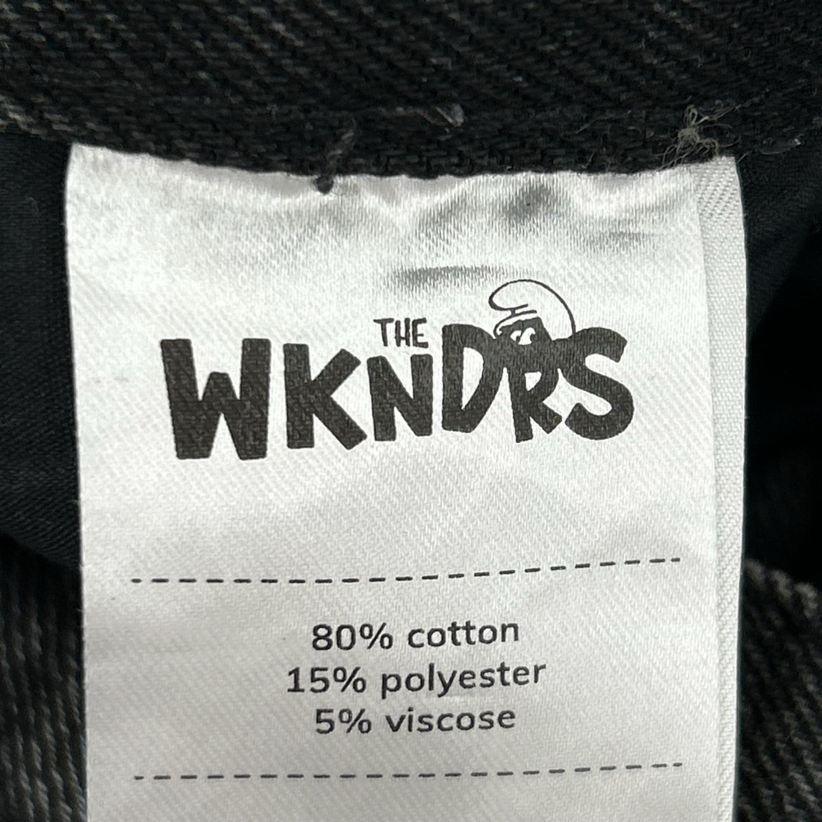 デニムパンツ WKNDRS/BLK/XL ブラック