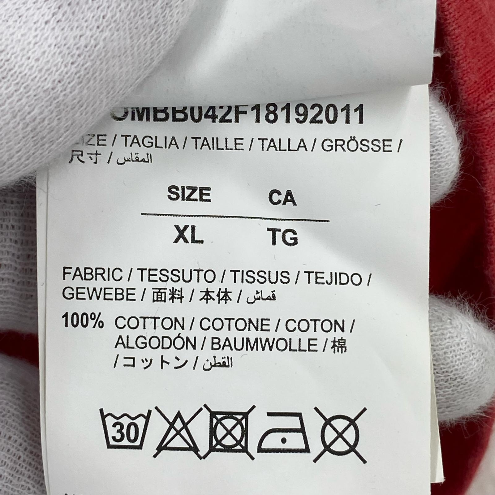 パーカー OMBB042F18192011 赤 (XL) レッド