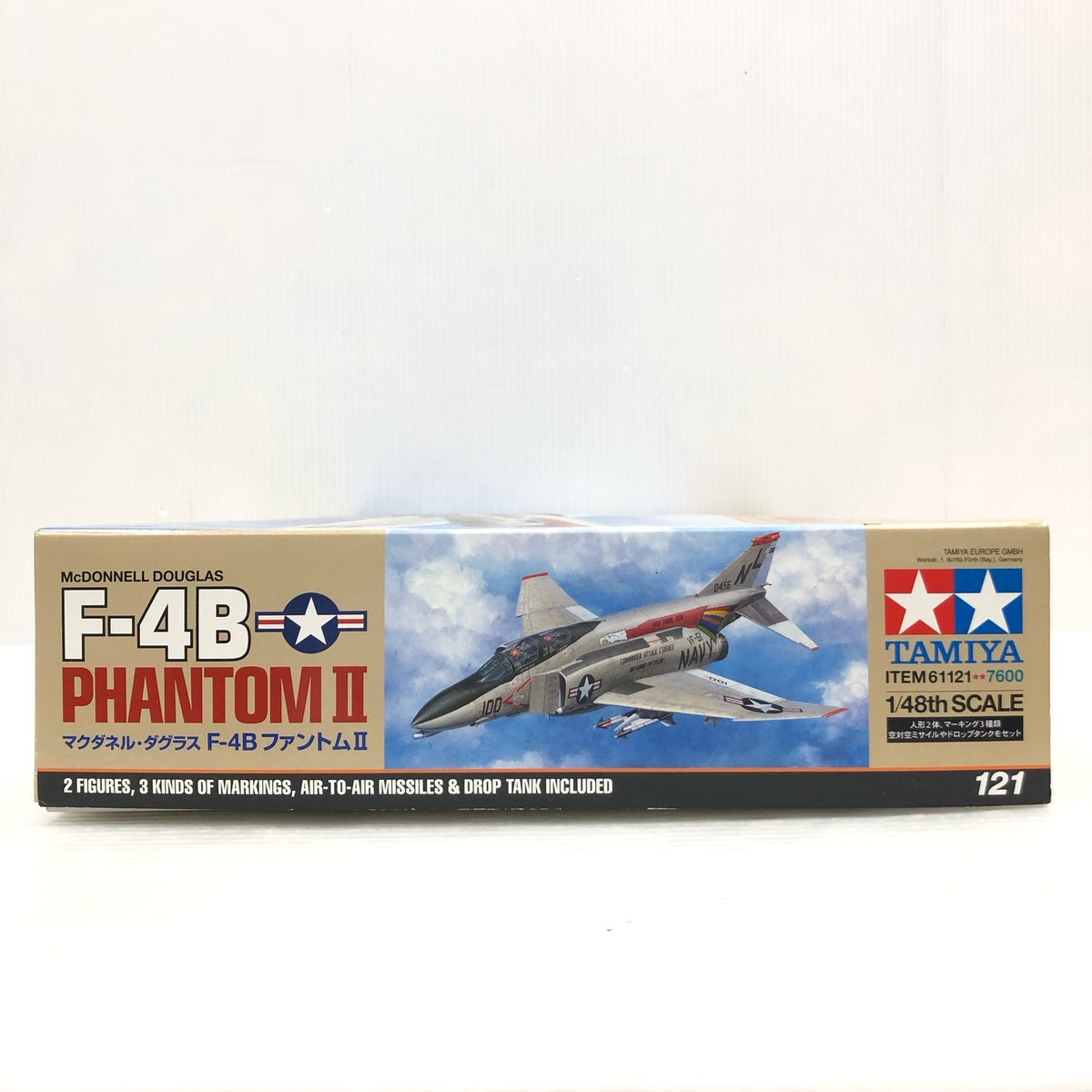 TAMIYA 1/48 No.121 F-4B ファントムⅡ ミリタリープラモ