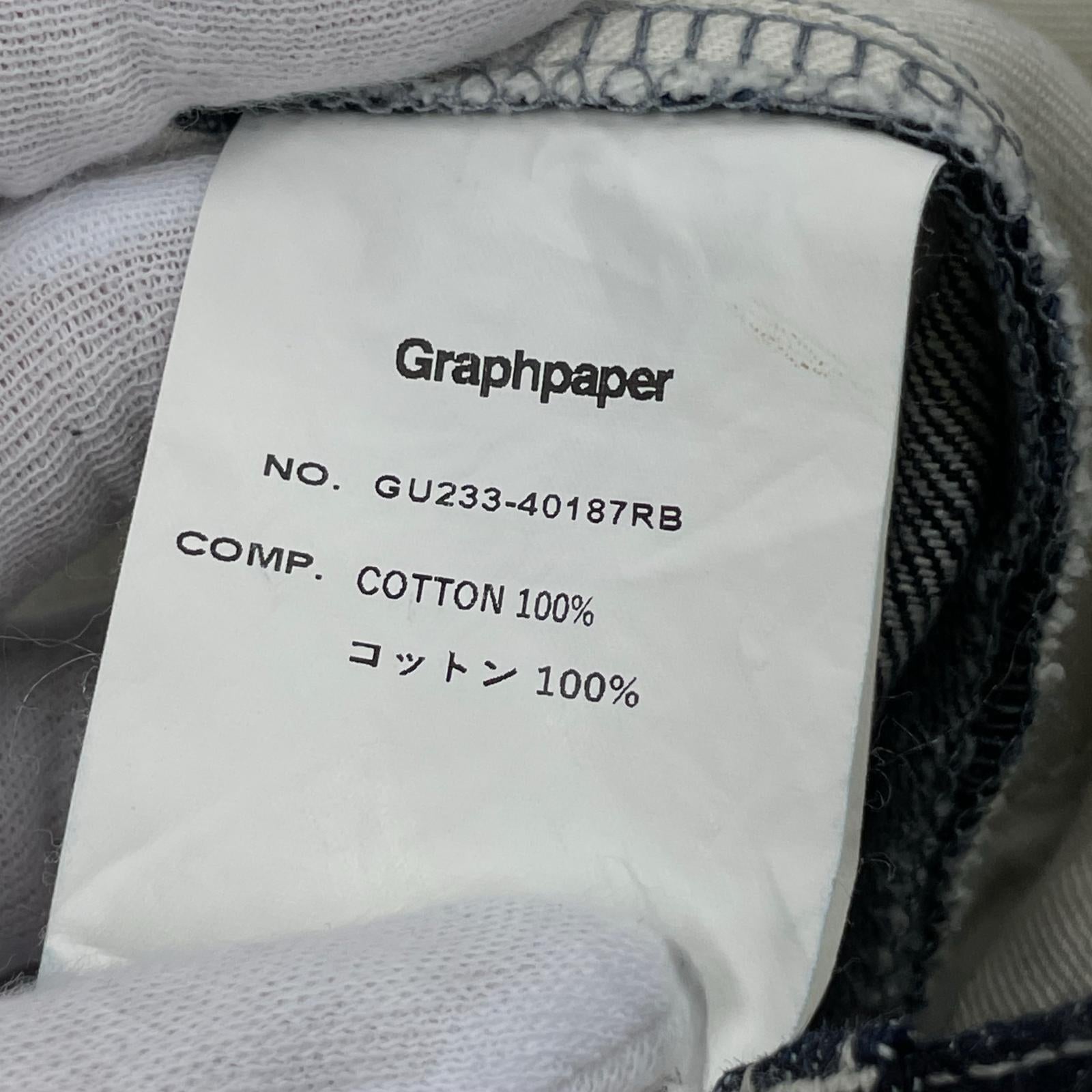 デニムパンツ Selvage Denim Two Tuck Tapered Pants 2 ネイビー