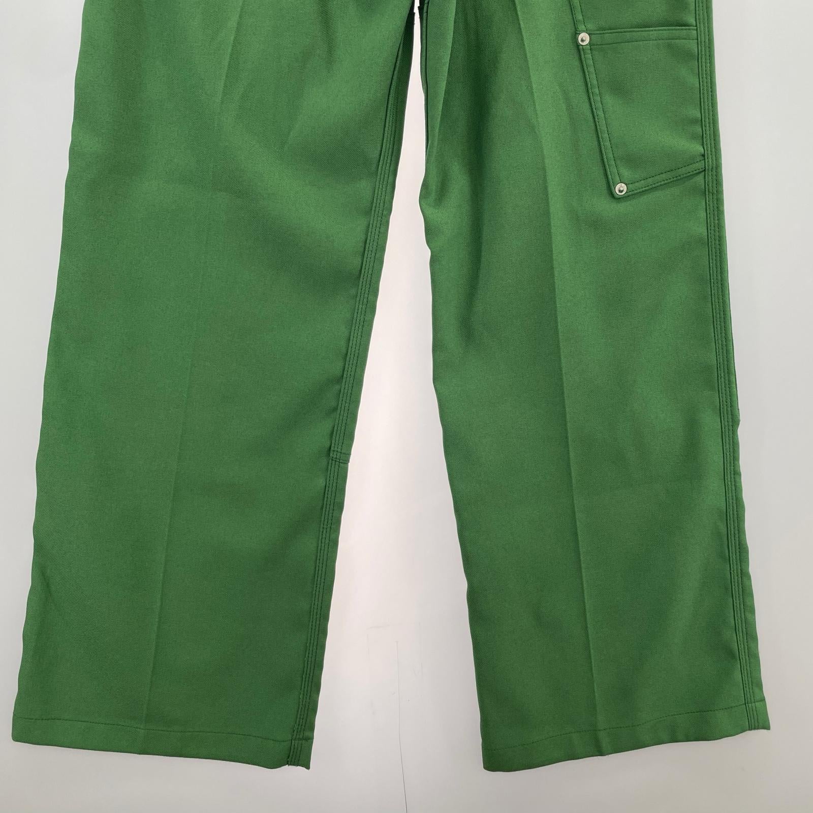 パンツ 22SS Pinter Flasher Pressed Pants S S グリーン
