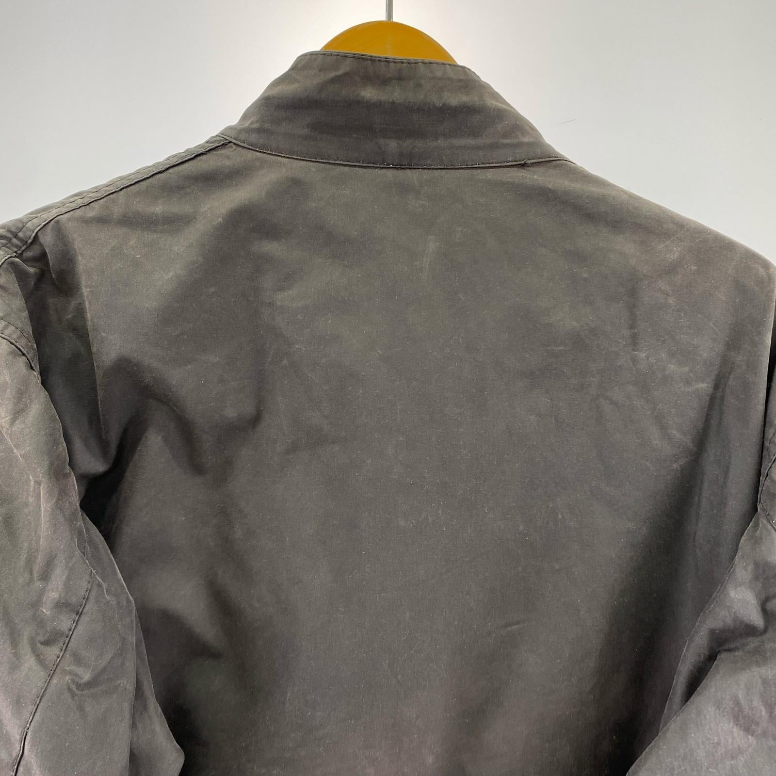 ジャケット Barbour 90s 3ワラント Beacon Jacket 44 黒 ブラック