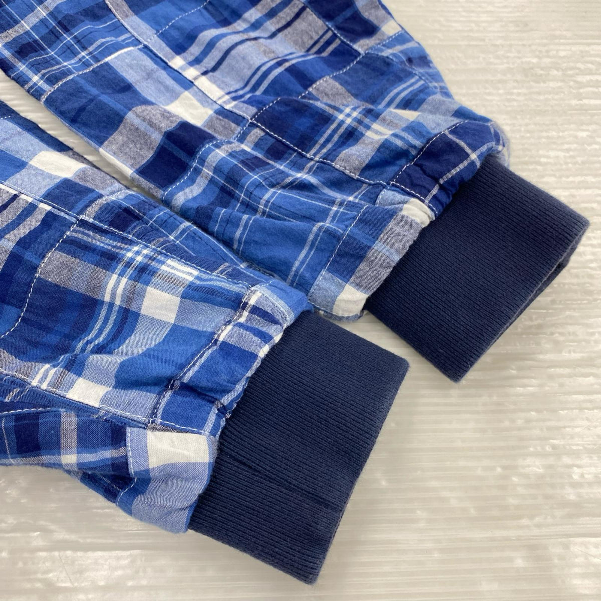 ジャケット DOCKERS パッチワークブルゾン(M) M ブルー