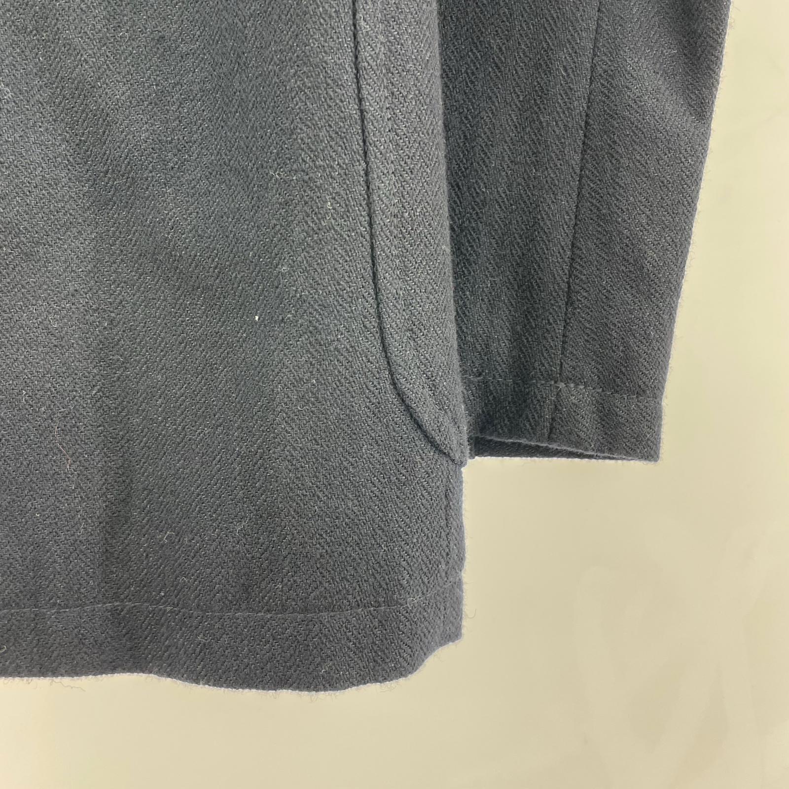 ジャケット DOUBLE DIAMOND TWILL SACK COAT NAVY 36 ネイビー