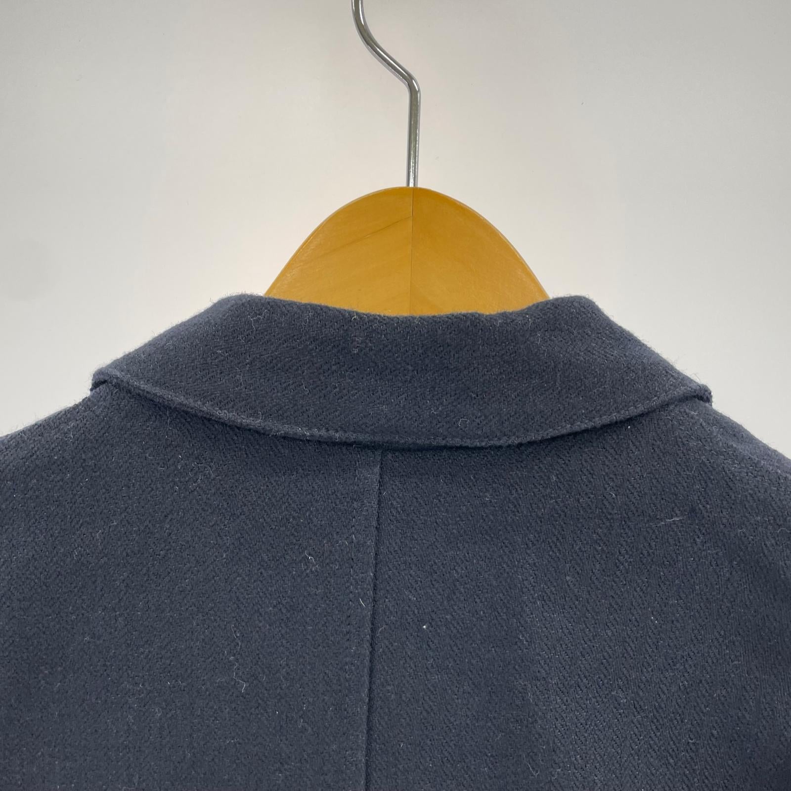 ジャケット DOUBLE DIAMOND TWILL SACK COAT NAVY 36 ネイビー