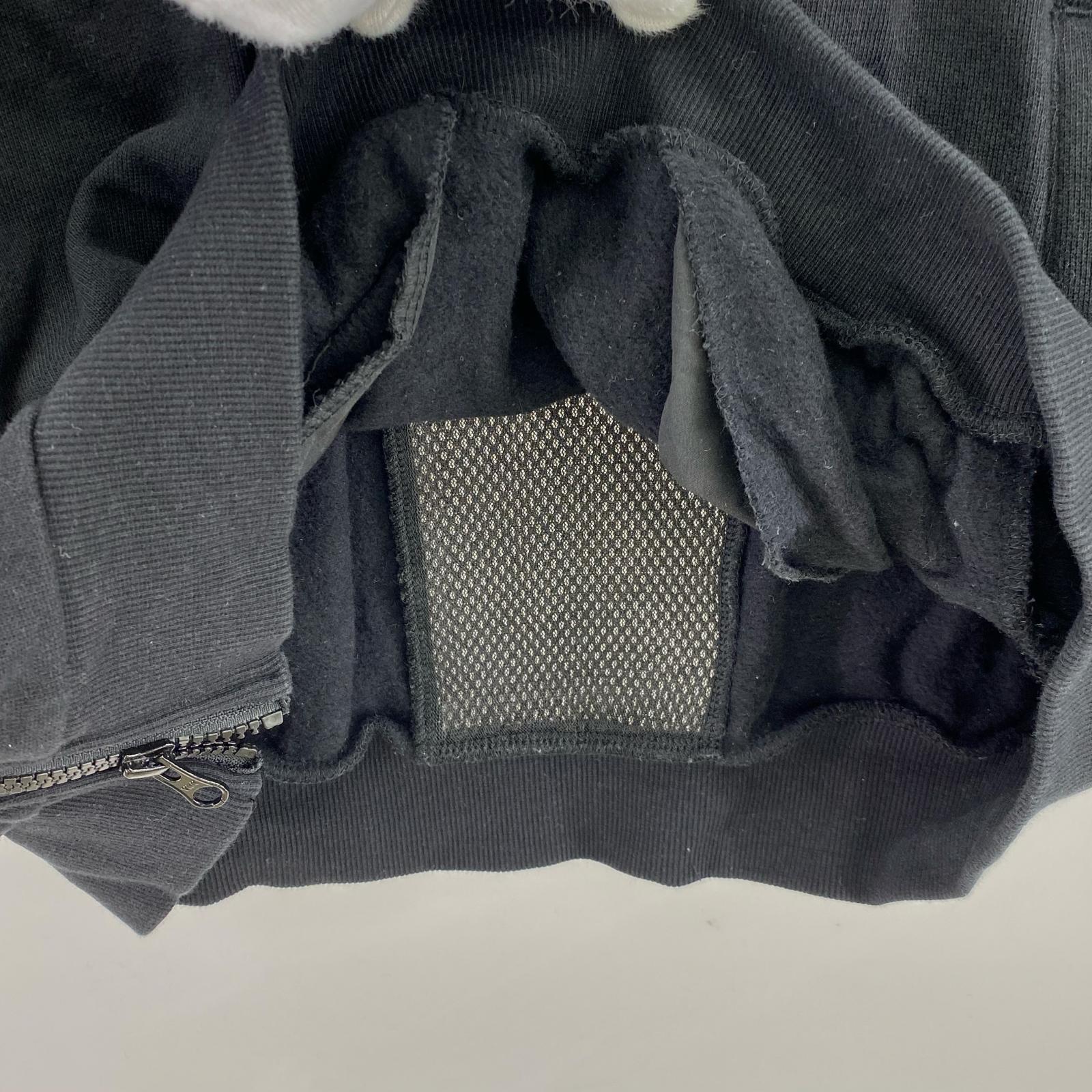パーカー CHARI & CO NYC ハーフジップアップ L ブラック