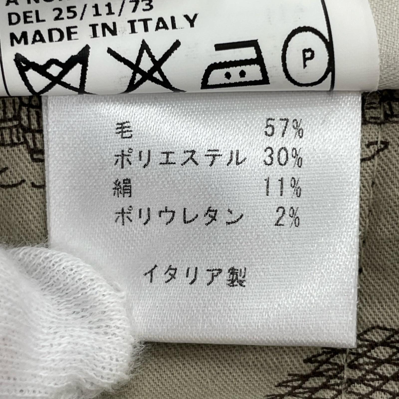パンツ BERWICH スラックス サイズ44 ブラウン