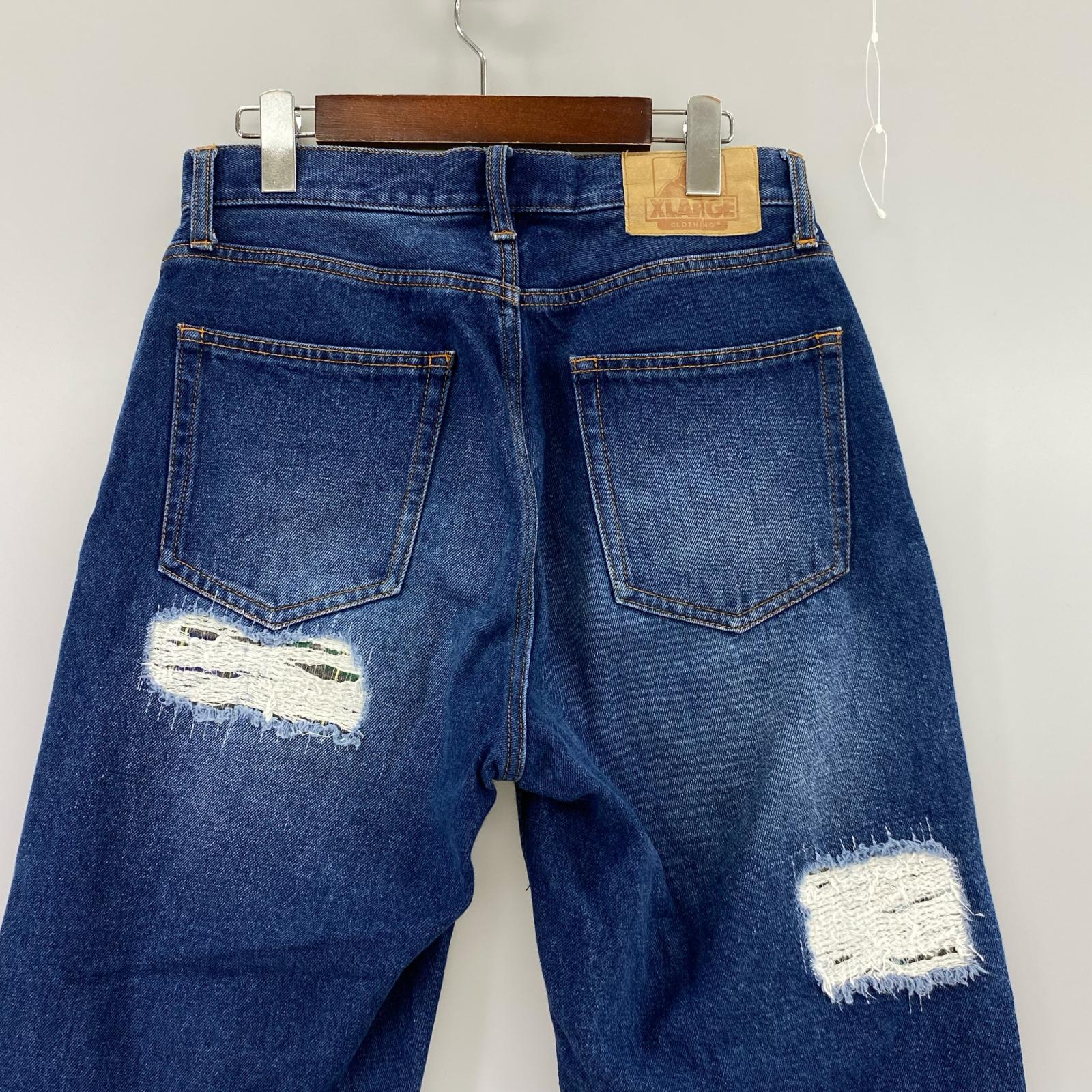 デニムパンツ X-LARGE 101234031010 ダメージデニム