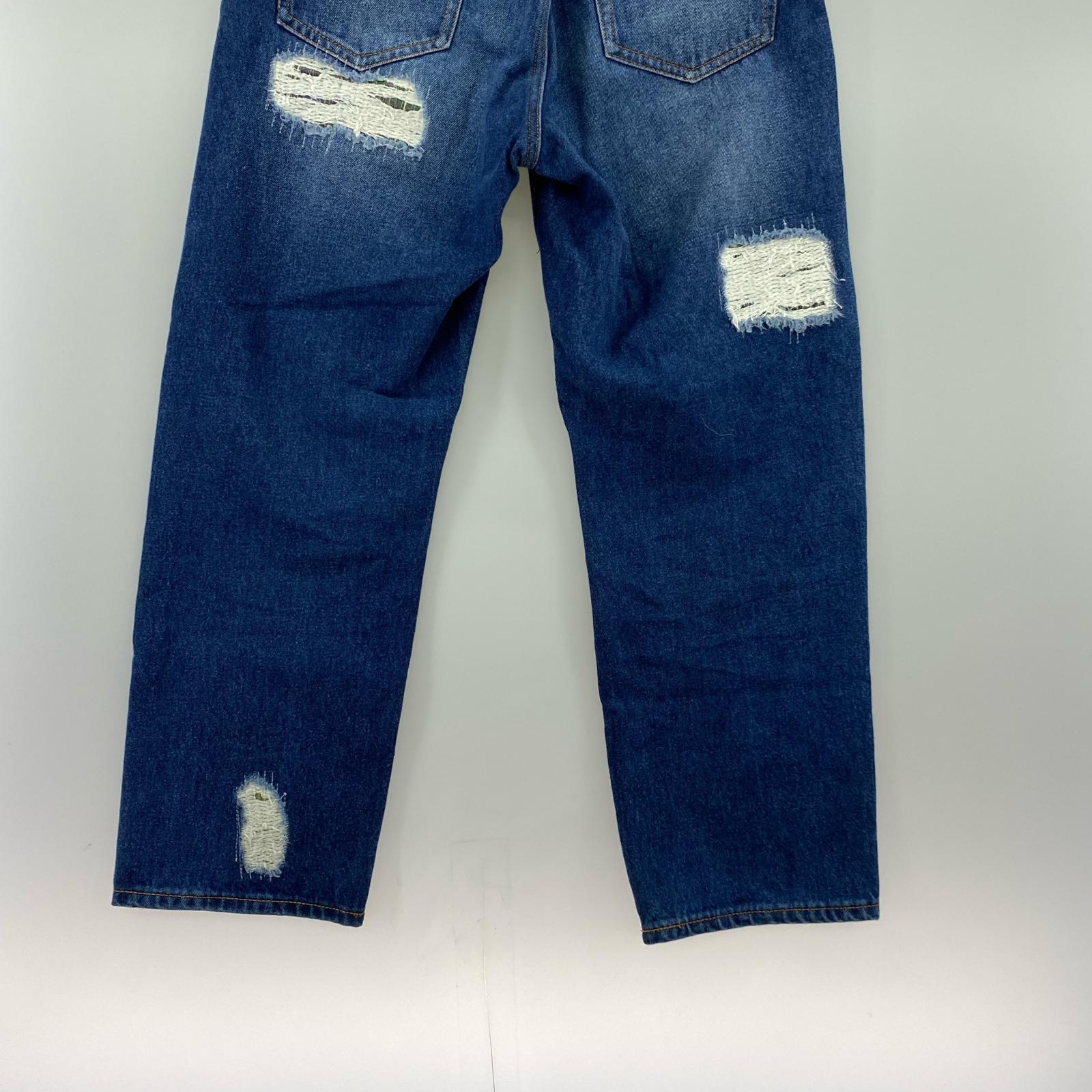 デニムパンツ X-LARGE 101234031010 ダメージデニム