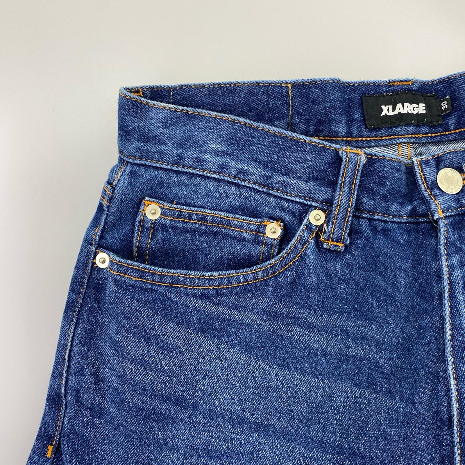 デニムパンツ X-LARGE 101234031010 ダメージデニム