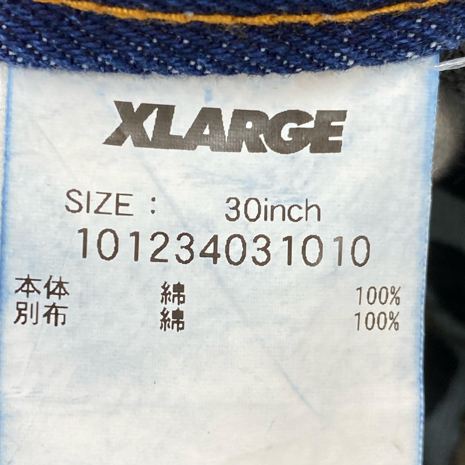デニムパンツ X-LARGE 101234031010 ダメージデニム