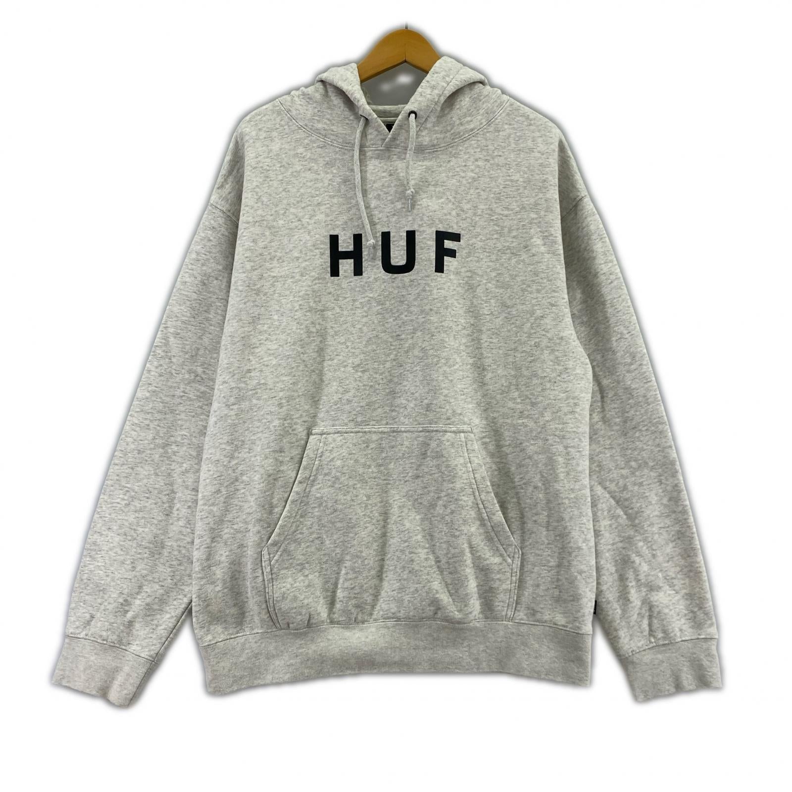 スウェット HUF パーカー M グレー