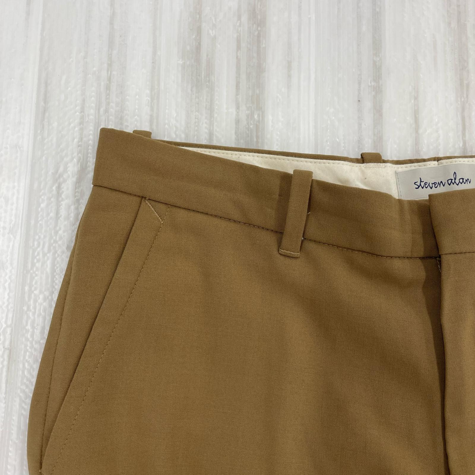 パンツ Steven Alan ベージュ パンツ サイズS S ブラウン