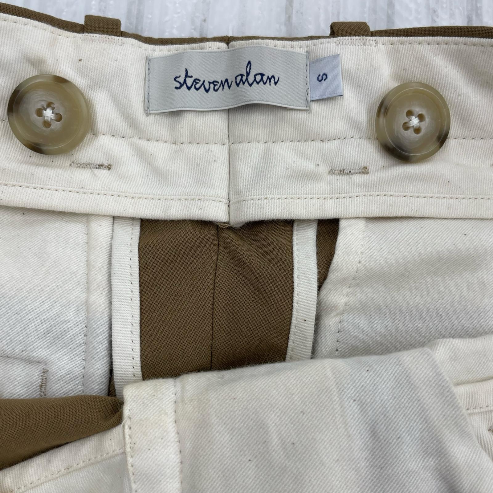 パンツ Steven Alan ベージュ パンツ サイズS S ブラウン
