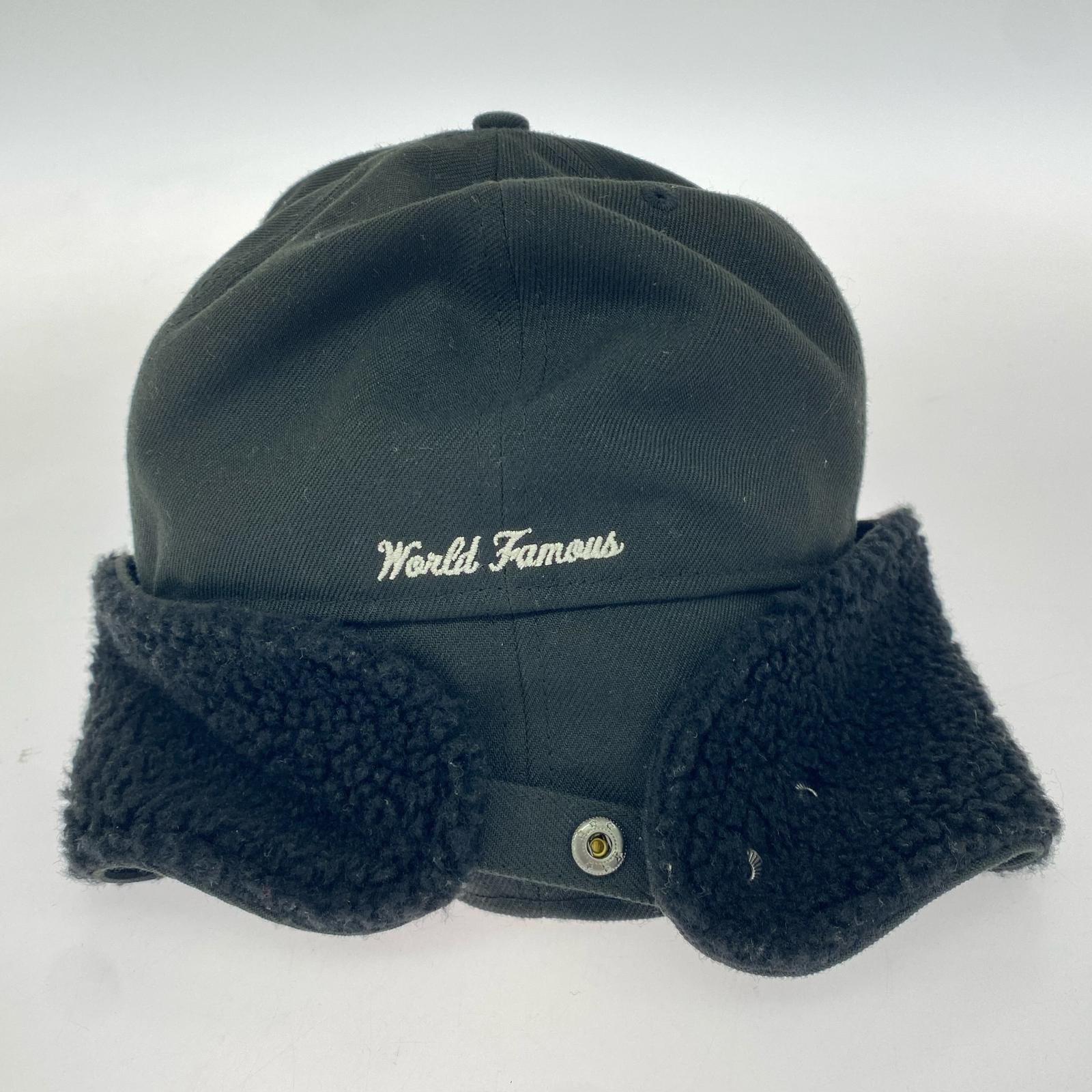 キャップ 21AW ×NEW ERA フライトキャップ 黒 7(8/3) ブラック