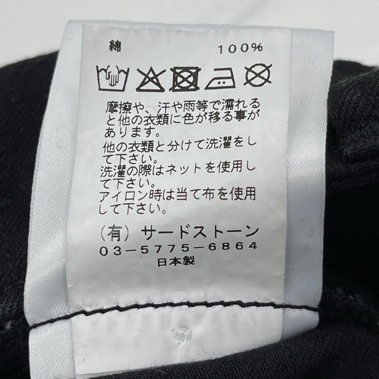 デニムパンツ 10oz DENIM PANTS (1) 1 ブラック