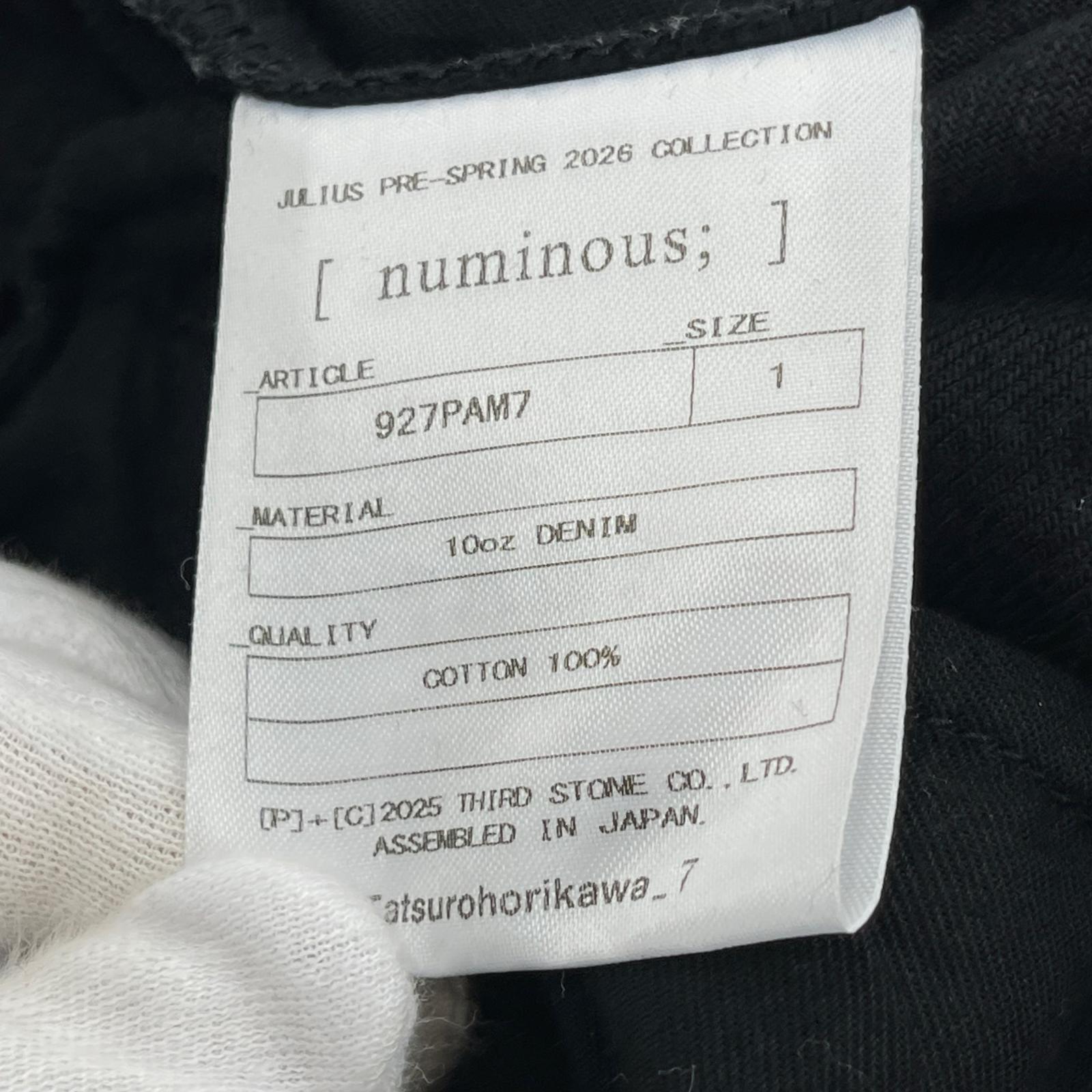 デニムパンツ 10oz DENIM PANTS (1) 1 ブラック