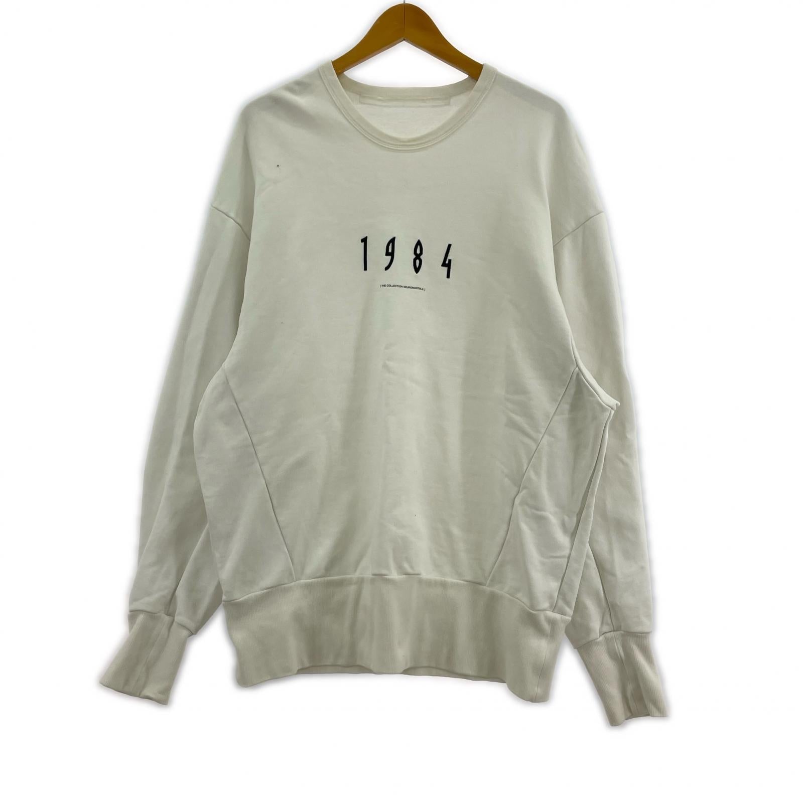 スウェット CK-COTTON SWEAT 白 (1) ホワイト