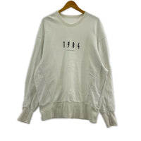 スウェット CK-COTTON SWEAT 白 (1) ホワイト