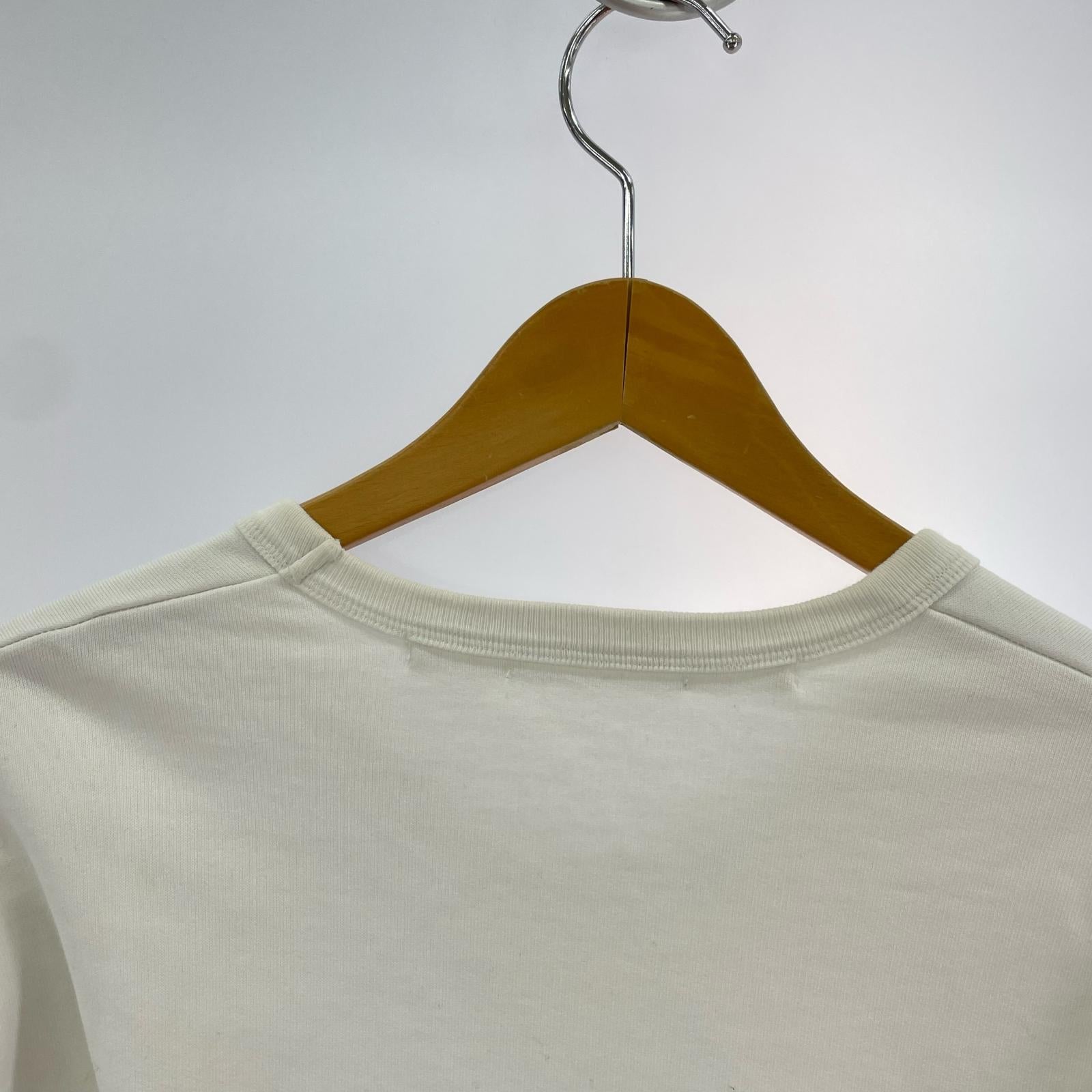 スウェット CK-COTTON SWEAT 白 (1) ホワイト