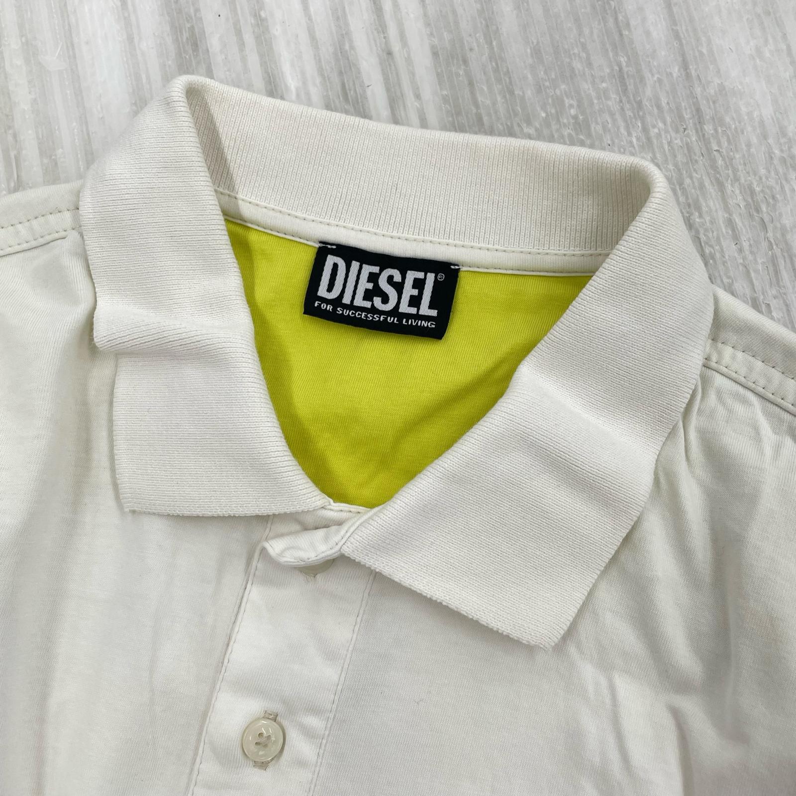 ポロシャツ DIESEL ポロシャツ ホワイト