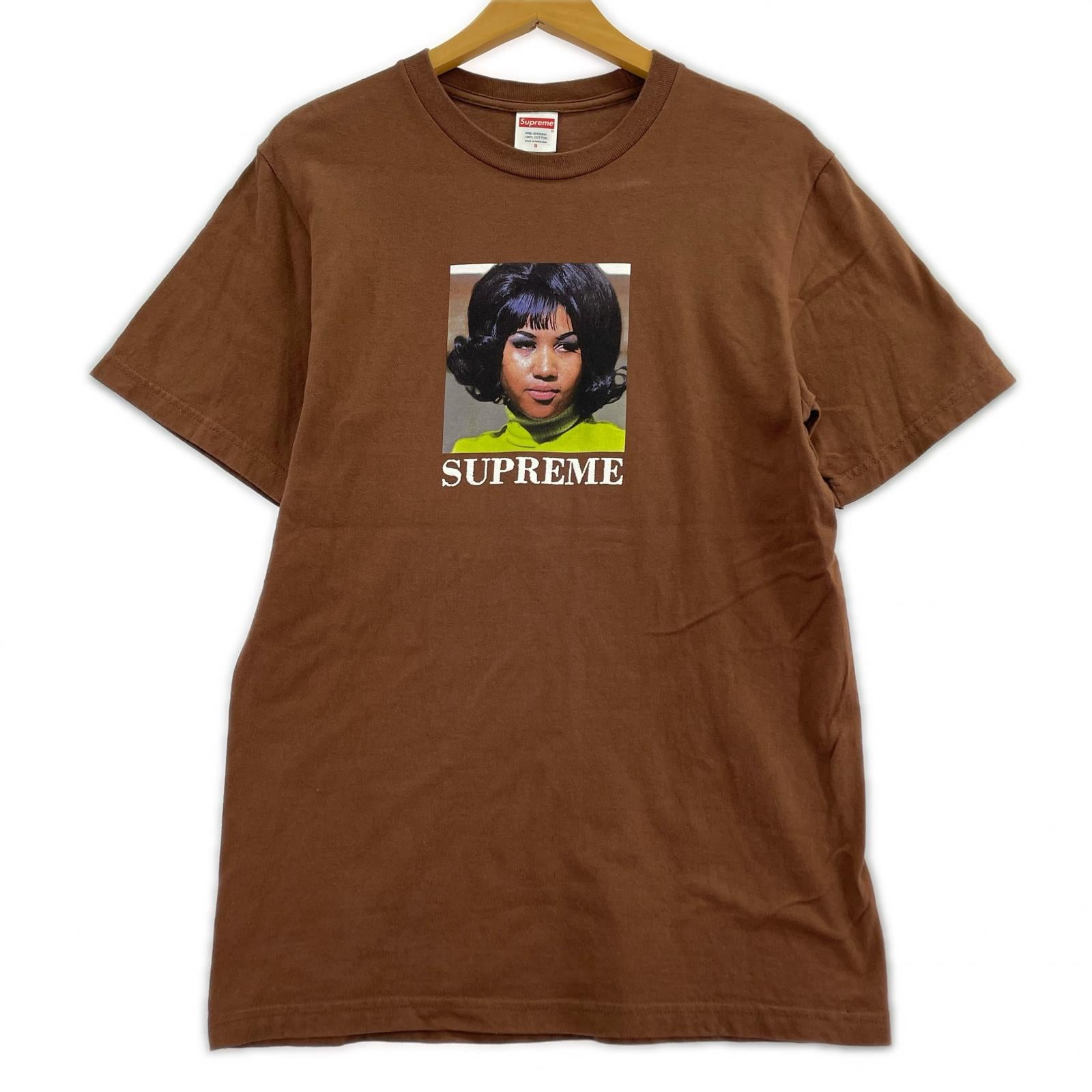 半袖Tシャツ 26SS Aretha Tee (S) S ブラウン