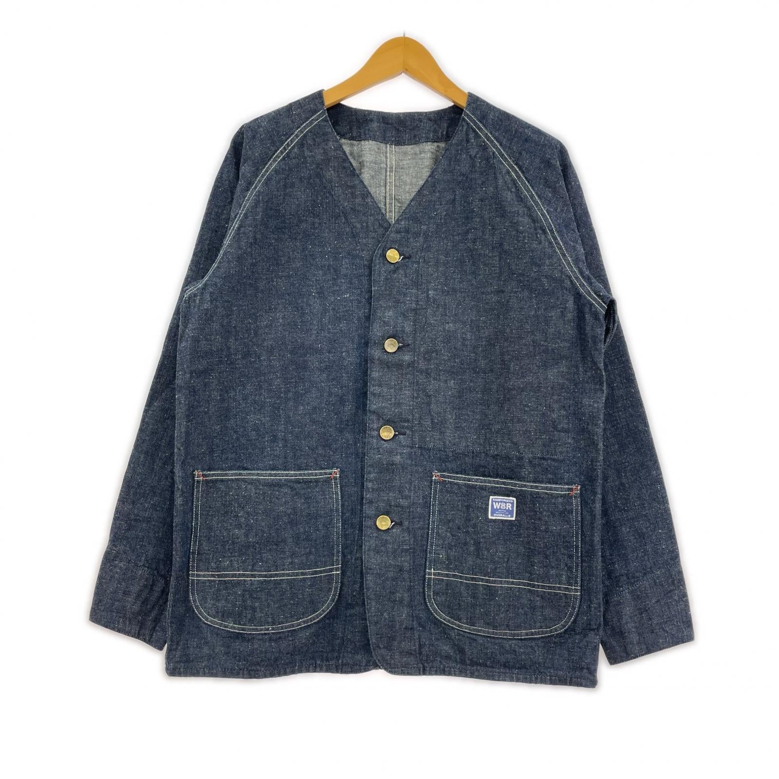 デニムジャケット ENGINEER WW2 COVERALL ブルー