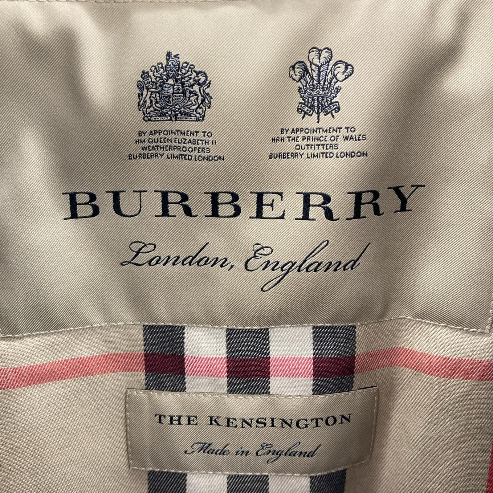 その他アウター KENSINGTON クラシック コットン トレンチコート ブラック (48) ブラック
