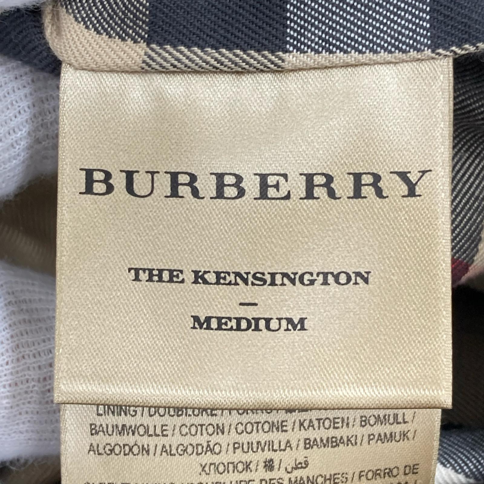 その他アウター KENSINGTON クラシック コットン トレンチコート ブラック (48) ブラック