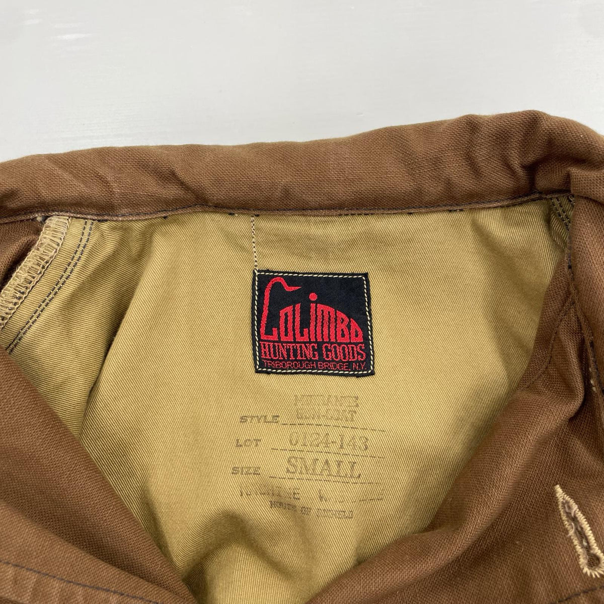 ジャケット HUNTING GOODS BRW S ブラウン