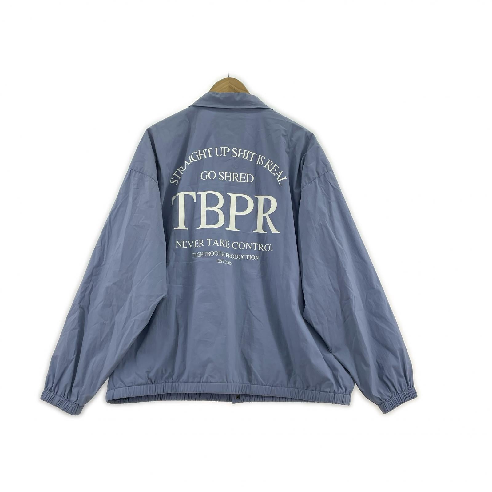 ジャケット STRAIGHT UP COACH JKT L ブルー